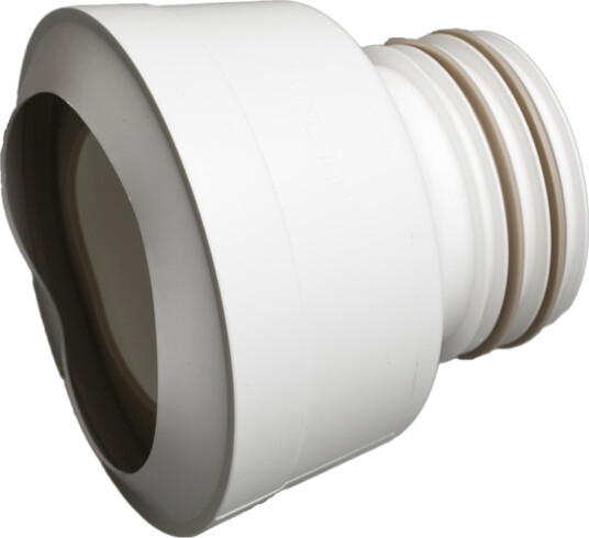 SENTRISK WC MUFFE Ø90MM HVIT