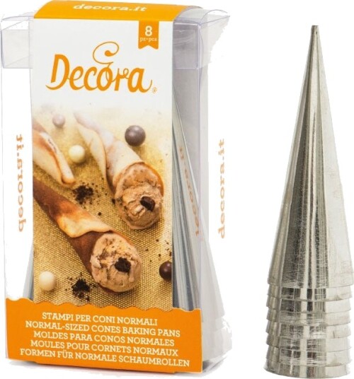 Decora Cones Kjegleformer Pk/8 Decora Cones Kjegleformer Pk/8