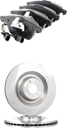 Bremseskiver og -klosser RIDEX 3405B2616