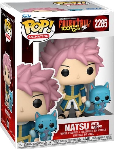 Funko POP! Fairytale Natsu with Happy figur