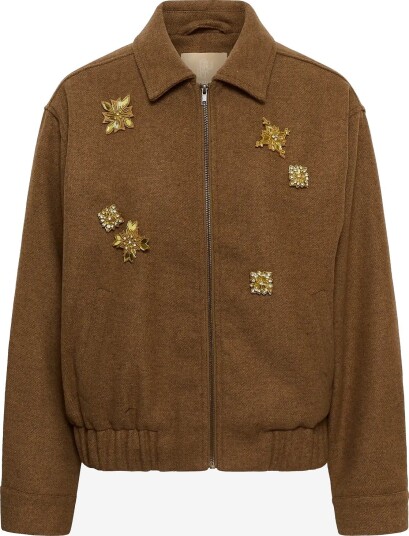 Culture Cujanola Jacket   TOFFEE MELANGE   40
