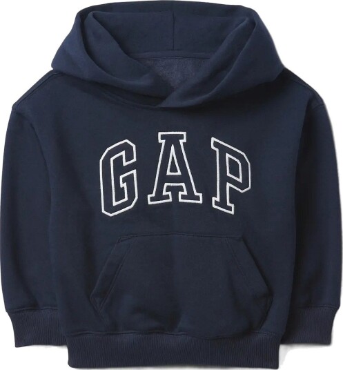 GAP Baby & Toddler Vintagesoft Logo Hoodie TAPESTRY NAVY 104 GAP Baby & Toddler Vintagesoft Logo Hoodie TAPESTRY NAVY 104