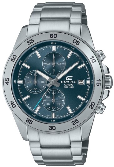 Casio Herreklokke EFR 526D 2AVUEF Edifice Blå/Stål Ø43.8 mm