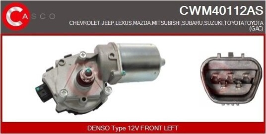 CASCO CWM40112AS Vindusviskermotor