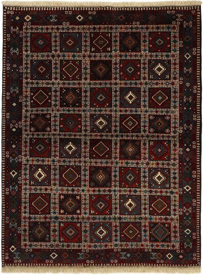 Håndknyttet. Opphav: Persia Yalameh Teppe 151x196
