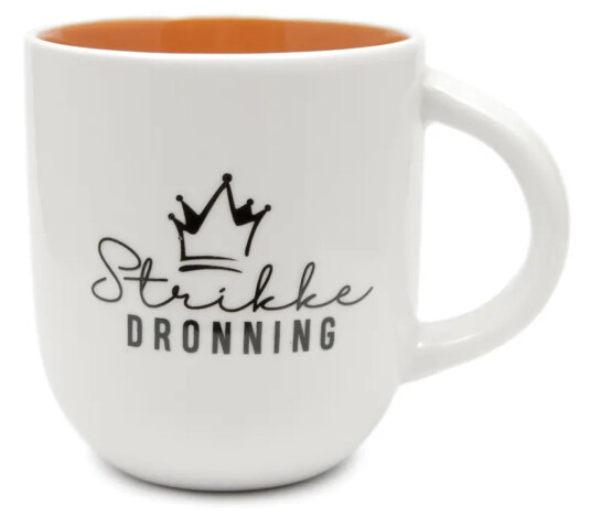 Kopp Strikkedronning Kopp Strikkedronning