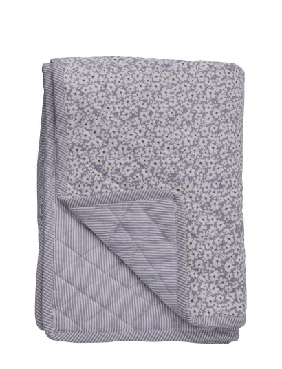 Lene Bjerre Liberte Throw Purple Lene Bjerre LILAC/WHITE 170X130