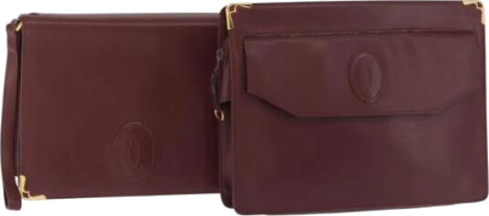 Cartier Vintage Dame Rød