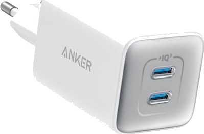 Anker 523 Nano 3 45W Hvit Mobillader med ActiveShield 2.0 Anker 523 Nano 3 45W Hvit Mobillader med ActiveShield 2.0