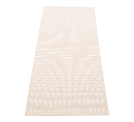 Pappelina Emm teppe 70 x 180 cm Vanilla/White Metallic Pappelina Emm teppe 70 x 180 cm Vanilla/White Metallic
