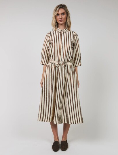 Lollys Laundry Bristolll Midi Skirt Brown XL