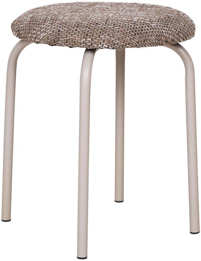 Asmara taburett Ø43 cm brun.