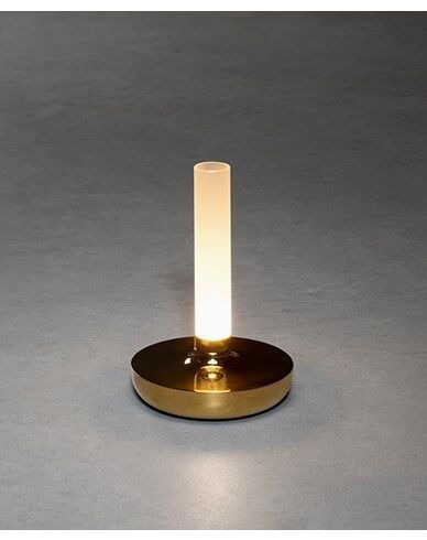 Konstsmide Biarritz bordlampe 18000/2700/400K dimbar gull/frostet vase 1733941-04-0 1733941-01-0 Konstsmide Biarritz bordlampe 18000/2700/400K dimbar gull/frostet vase 1733941-04-0 1733941-01-0
