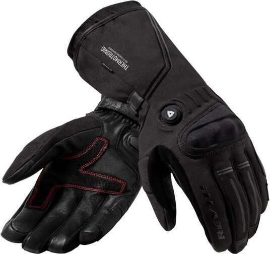 Revit Liberty H2O WP Ladies Oppvarmet Motorsykkel Hansker M Svart