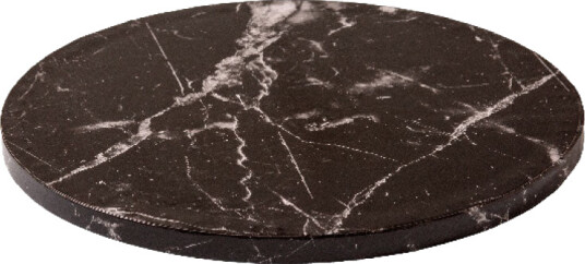 Kake Drum Rund Svart Marmor 30cm Kake Drum Rund Svart Marmor 30cm