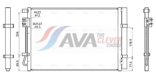 Kondensator AVA Clever Choice HY5602D Kondensator AVA Clever Choice HY5602D