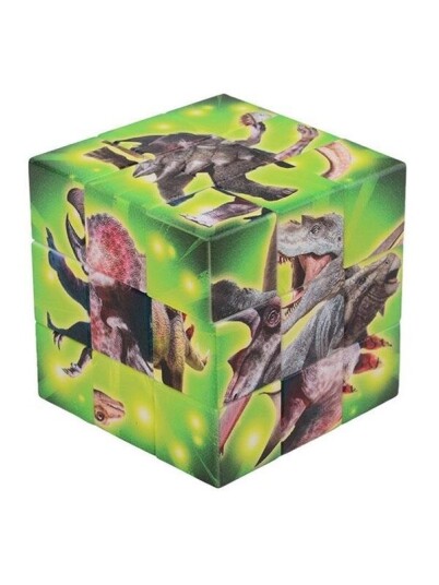Johntoy Dinosaur Brain Puzzle Cube Blokk Johntoy Dinosaur Brain Puzzle Cube Blokk