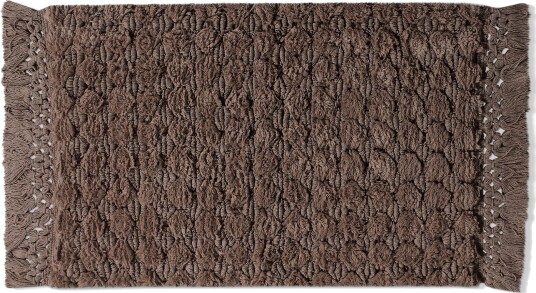Baderomsmatte Elvie brun Størrelse: 50 x 80 cm Baderomsmatte Elvie brun Størrelse: 50 x 80 cm