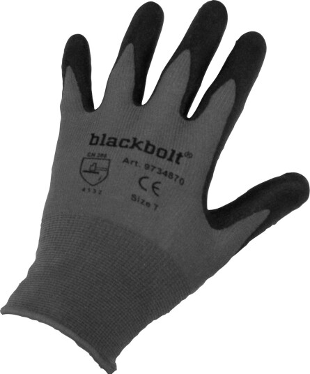 Blackbolt Grip Arbeidshanske Nylon/Lycra Str. 7 Blackbolt Grip Arbeidshanske Nylon/Lycra Str. 7