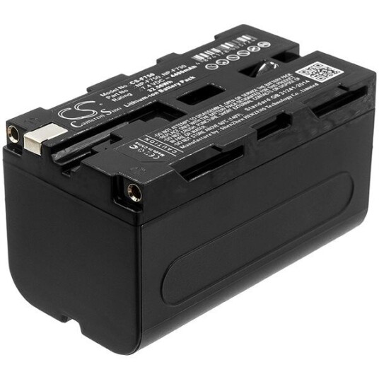 Sony HVL-20DW batteri (4400 mAh 7.4 V, Grå) Sony HVL-20DW batteri (4400 mAh 7.4 V, Grå)