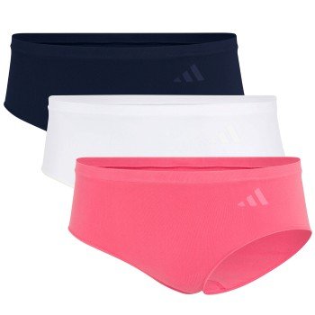 Adidas Truser 3P Sport Active Seamless Hipster Multi colour 2 polyamid Small Dame