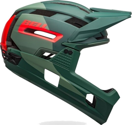Bell Super Air R Spherical Mips Matte/gloss Green/infrared Hjelm Bell Super Air R Spherical Mips Matte/gloss Green/infrared Hjelm