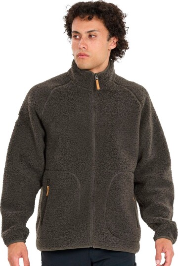 Whistler Pioneer Teddy Fleece Jacket Men Grey green L L
