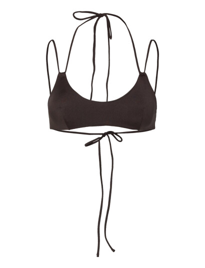 Weekday Bikini Top - Brown - S