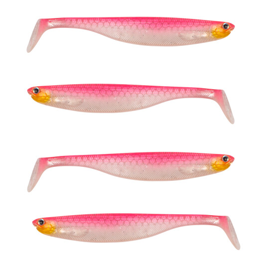 Westin Shadteez Slim 7,5cm 3g 4pcs, jigg 3,0g Pink Headlight Westin Shadteez Slim 7,5cm 3g 4pcs, jigg 3,0g Pink Headlight
