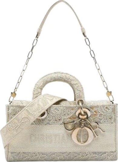 Dior Vintage Dame Pre owned Beige ONE SIZE,