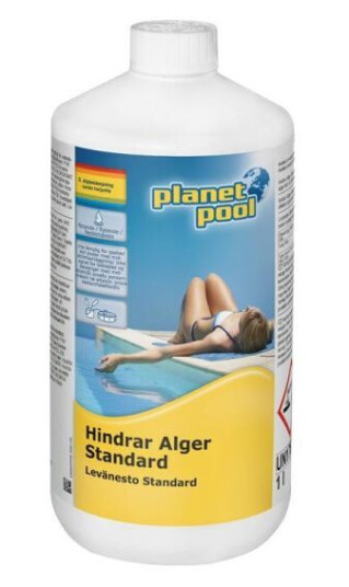 Planet Pool Hindrar Alger Standard Algemiddel 1 l