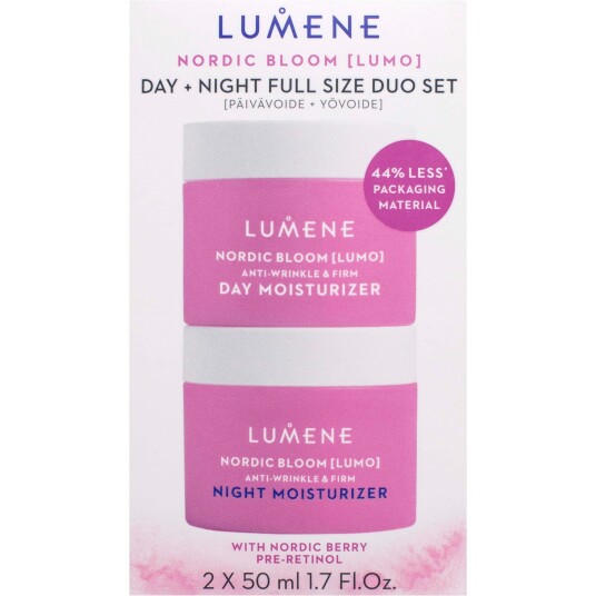 Lumene Nordic Bloom Day + Night Moisturizer Duo Set Lumene Nordic Bloom Day + Night Moisturizer Duo Set