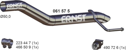 Eksosrør ERNST 061575