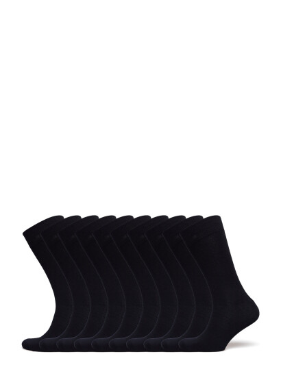 Claudio Claudio Socks Bamboo 10Pc Fsc - Black - 40-47