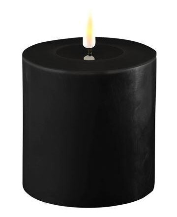 DeluxeHomeart - LED kubbelys 10x10 cm svart