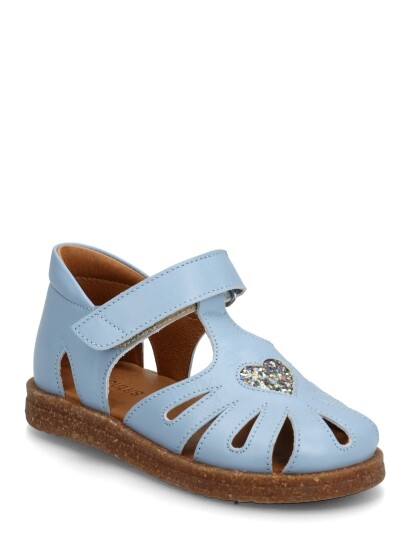 ANGULUS Sandals Flat Closed Toe Blue 27 ANGULUS Sandals Flat Closed Toe Blue 27