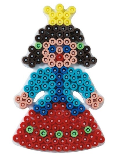 Hama Ironing Beads Pegboard-Princess