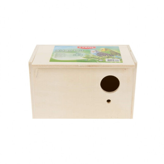 Tyrol Fuglebo Av Tre 21.5X13X13 cm