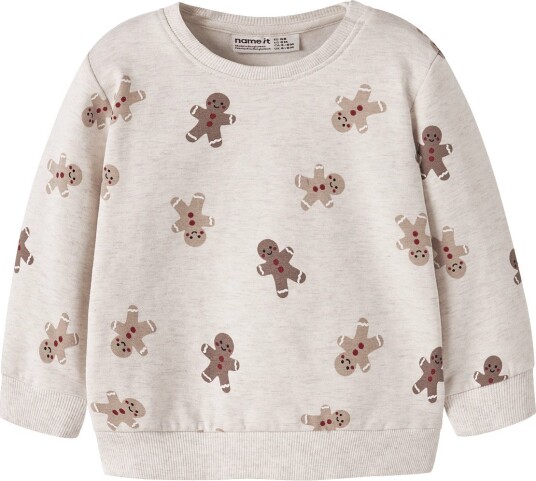 Name It Nbnruller Ls Sweat Bru   PEYOTE MELANGE   68
