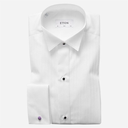 Eton Smoking Slim Dm Knekk White