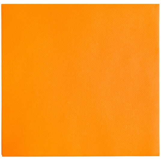 GARCIA DE POU Serviett Arla 40x40cm; 40x40 cm BxL; Oransje; 50 Stykk / Forpakning