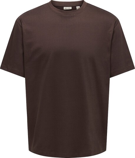 ONLY & SONS   T skjorte onsFred Rlx SS   Brun