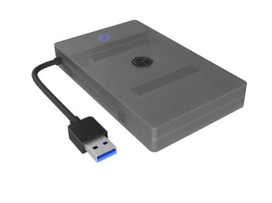 ICY BOX 2.5" Drevkabinett SATA 6Gb/s med USB 3.2 Gen 1, Antrasitt/Svart ICY BOX 2.5" Drevkabinett SATA 6Gb/s med USB 3.2 Gen 1, Antrasitt/Svart