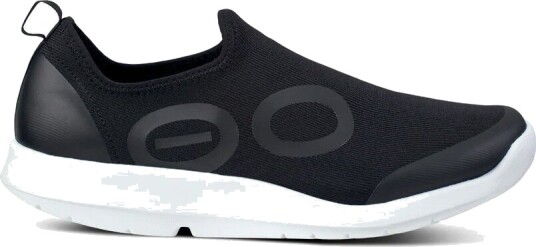 OOFOS Women's Oomg Sport Low Shoe White/Black 38, White/Black
