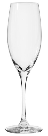 VEGA Champagneglass Chateau uten målestrek; 25cl, 4.8x21.6 cm (ØxH); Transparent; 6 Stykk / Forpakning VEGA Champagneglass Chateau uten målestrek; 25cl, 4.8x21.6 cm (ØxH); Transparent; 6 Stykk / Forpakning
