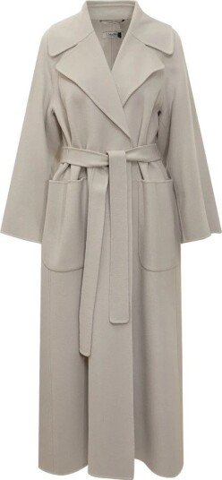 Max Mara Dame Frakker Hvit M,