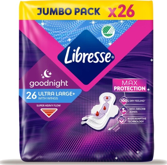 Other Brand Libresse Bind Ultra Night Wing 26 stk Original