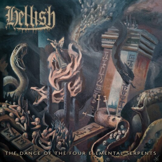 Hellish  Dance Of The Four Elemental Serpents  CD