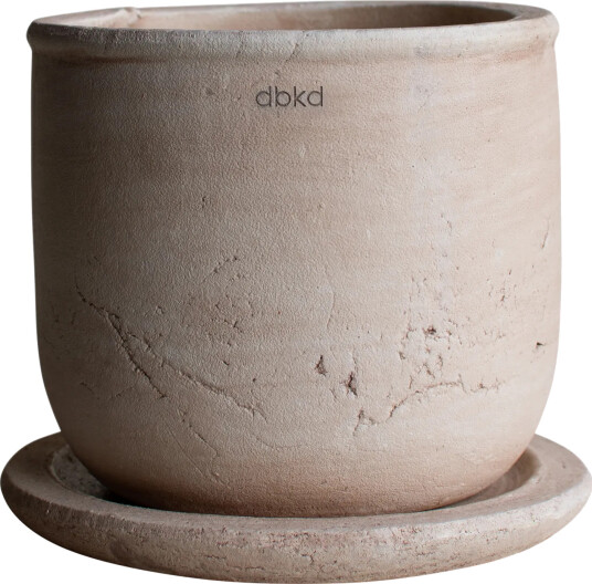 DBKD Terra krukke Sand Ø18x18 cm DBKD Terra krukke Sand Ø18x18 cm