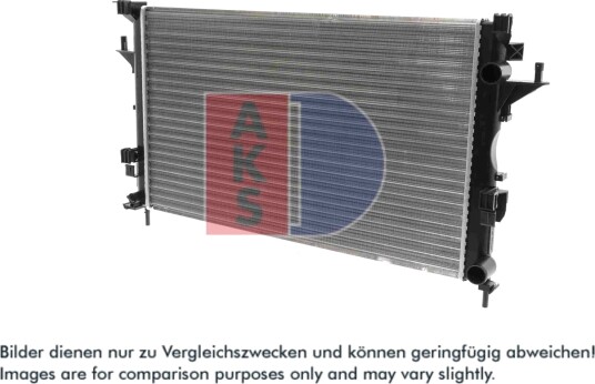 AKS DASIS 180001N Radiator motorkjøling